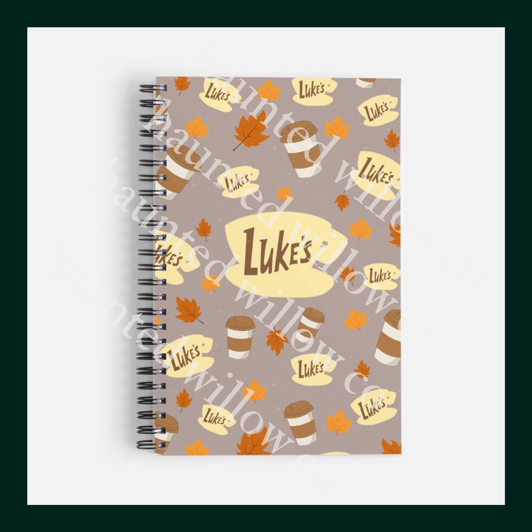 Luke's Notebook - 80 Pages, Spiral Bound