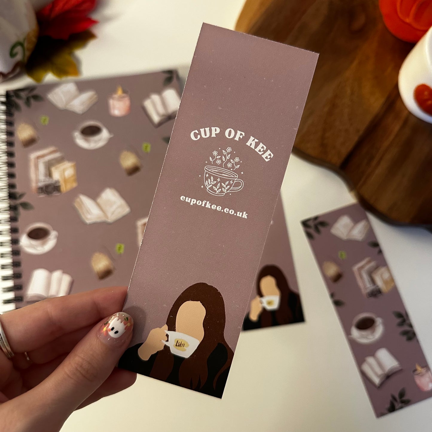 Cup of Cosy Bookmarks - Set of 2 or Individual