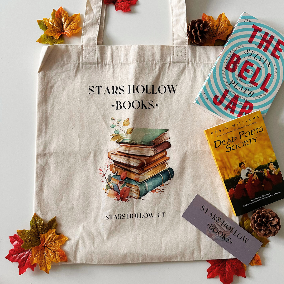Stars Hollow Books Tote Bag