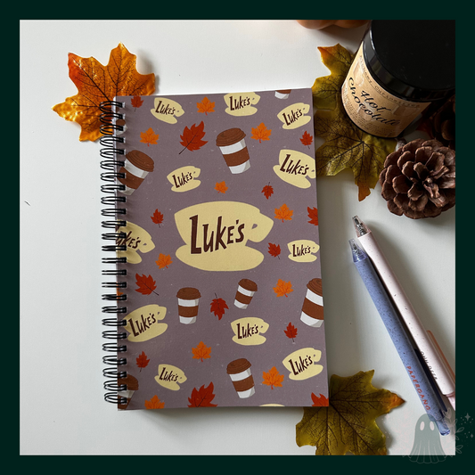 Luke's Notebook - 80 Pages, Spiral Bound