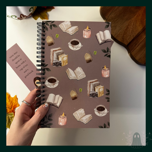 Cup of Cosy Notebook - 80 Pages, Spiral Bound