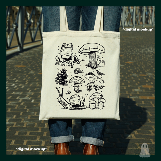 Cottagecore Critters Tote Bag *Pre-Order*